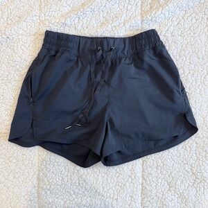 Women's Navy Athletic Shorts